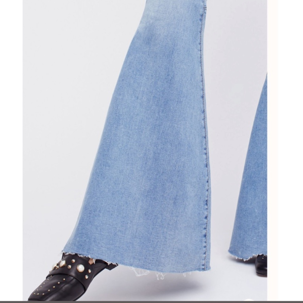 Free People Denim Flare Jeans - Picture 13 of 15